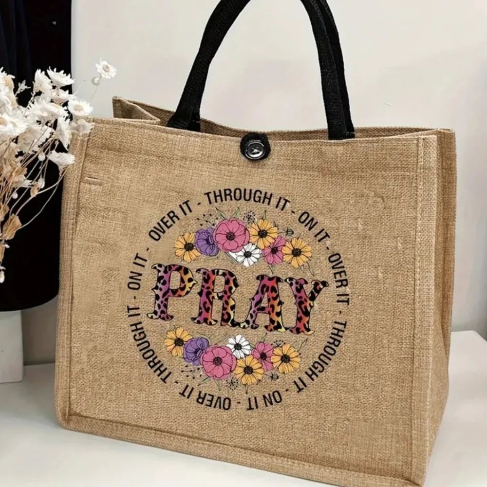 Print Tote Bag Beach Bag